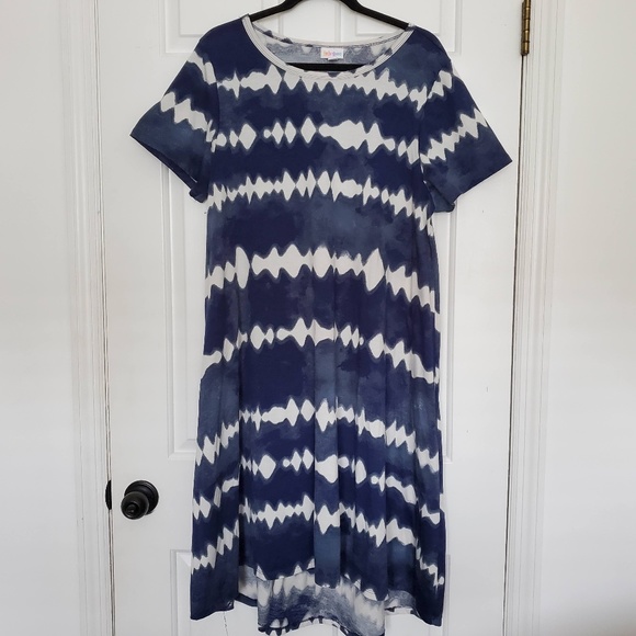 LuLaRoe Dresses & Skirts - 2for$20  lularoe tye tie dye striped dressed 2XL